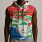 Equatorial Guinea Personalized Sleeveless Hoodie Happy Independence Day - African Pride