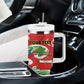 Equatorial Guinea Personalized Tumbler With Handle Happy Independence Day - African Pride