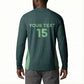 Custom Algeria Football Button Sweatshirt Come On Greens