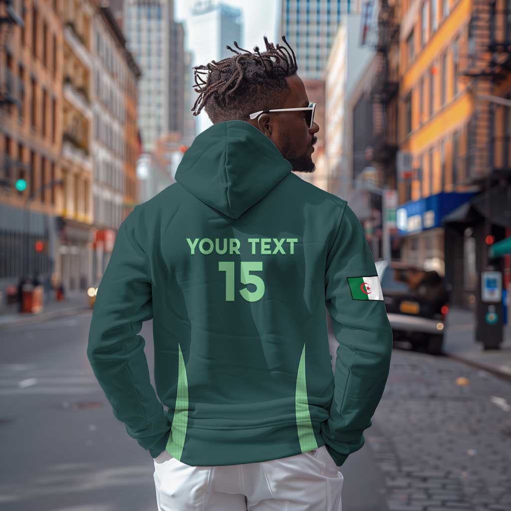 Algeria Football Custom Hoodie Go Greens Go - African Pride