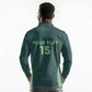 Algeria Football Custom Long Sleeve Polo Shirt Go Greens Go - African Pride