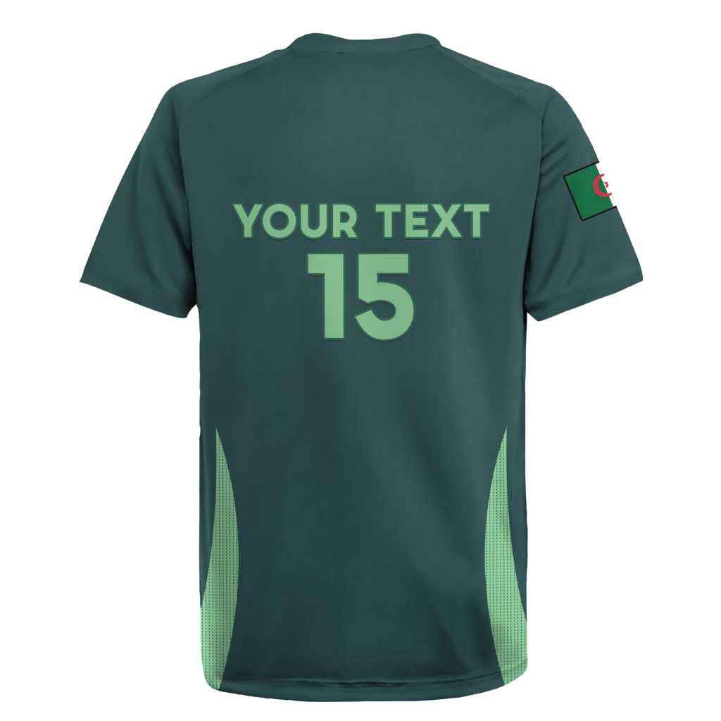 Algeria Football Custom Rugby Jersey Go Greens Go - African Pride