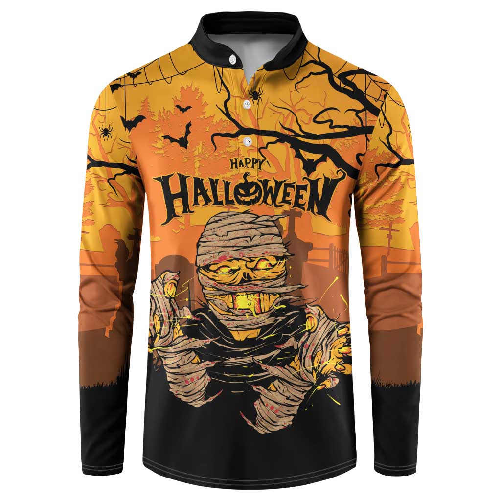 Personalized Halloween Egypt Mummy Button Sweatshirt Trick or Treat
