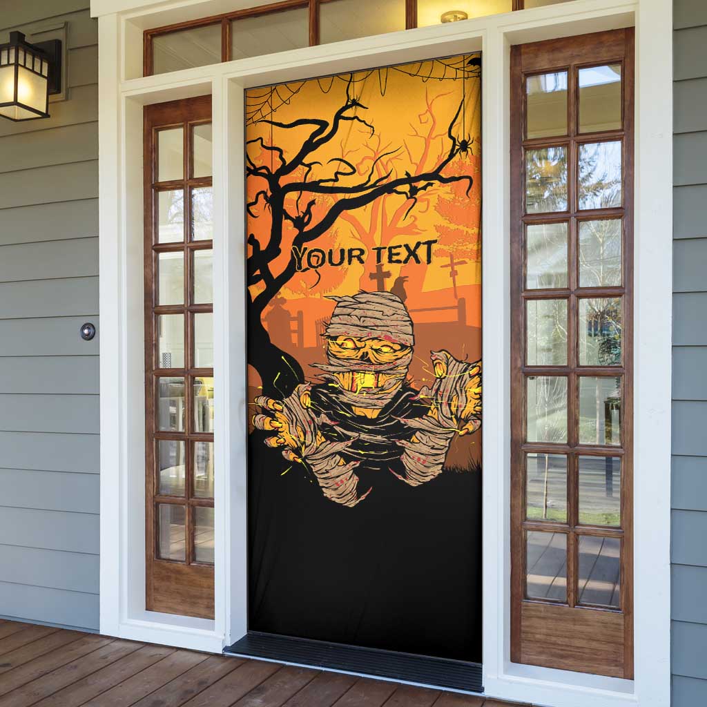 Personalized Halloween Egypt Mummy Door Cover Trick or Treat