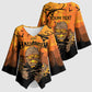 Personalized Halloween Egypt Mummy Kimono Sleeve Blouse Trick or Treat