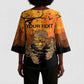 Personalized Halloween Egypt Mummy Kimono Sleeve Blouse Trick or Treat