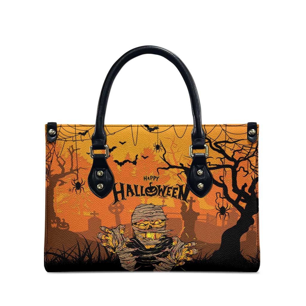 Halloween Egypt Mummy Leather Bag Trick or Treat
