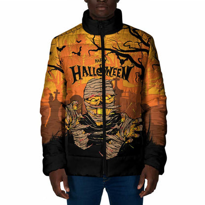Personalized Halloween Egypt Mummy Padded Jacket Trick or Treat
