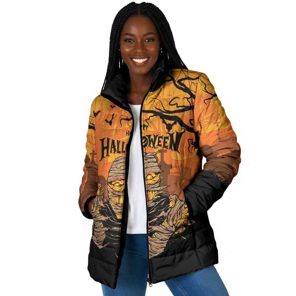 Personalized Halloween Egypt Mummy Padded Jacket Trick or Treat