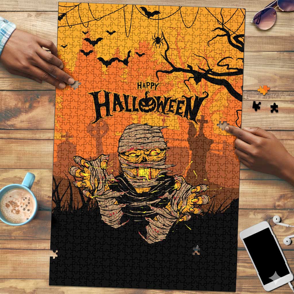 Halloween Egypt Mummy Puzzle Trick or Treat
