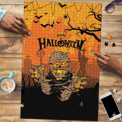 Halloween Egypt Mummy Puzzle Trick or Treat