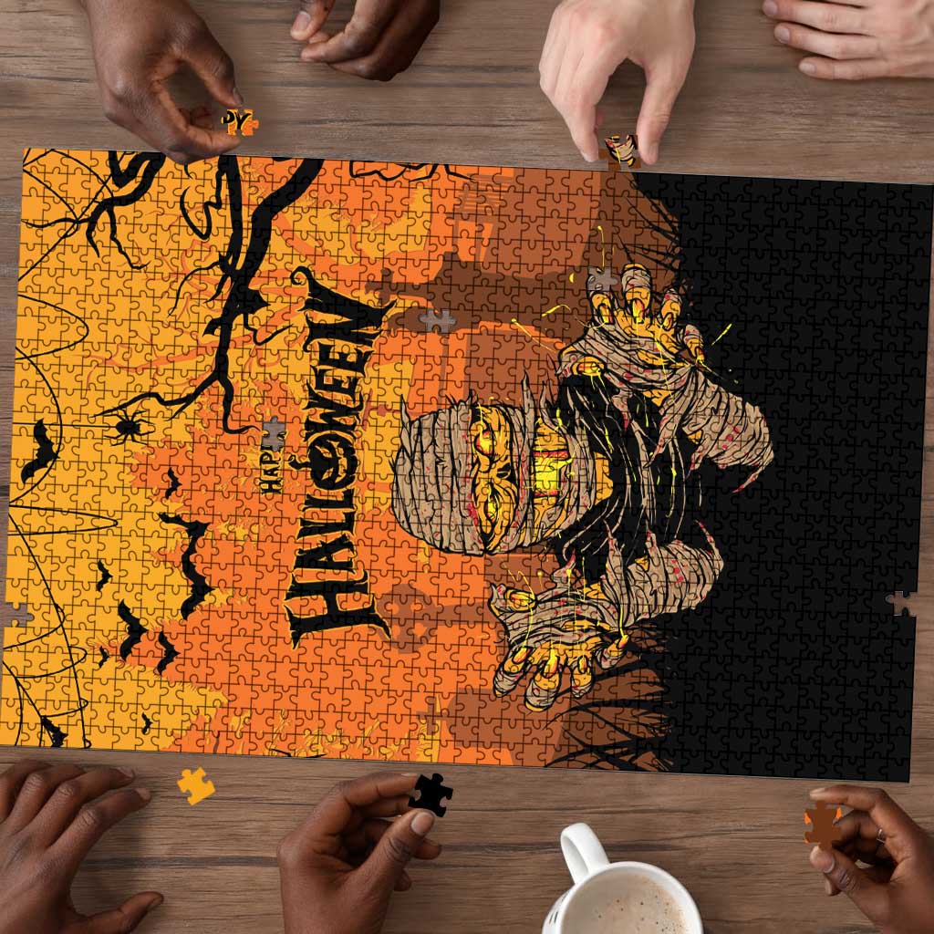 Halloween Egypt Mummy Puzzle Trick or Treat