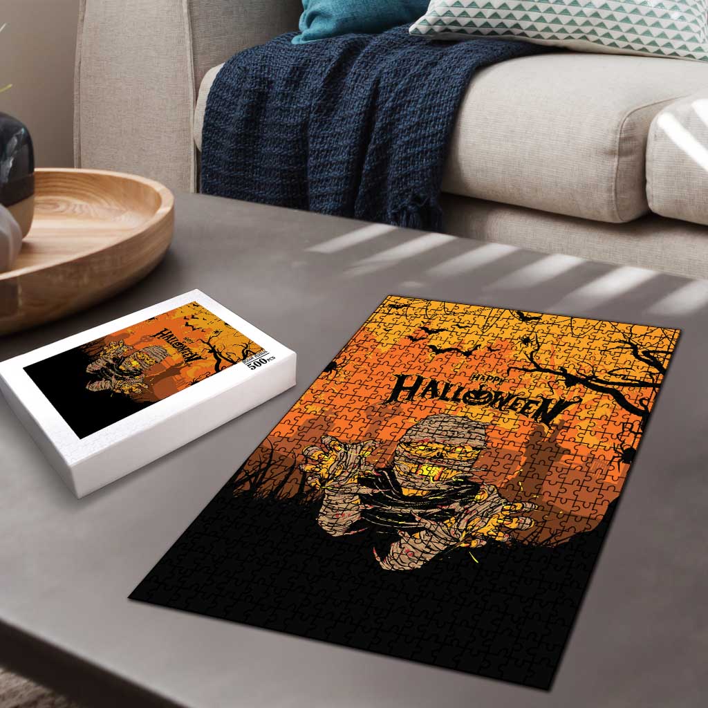 Halloween Egypt Mummy Puzzle Trick or Treat