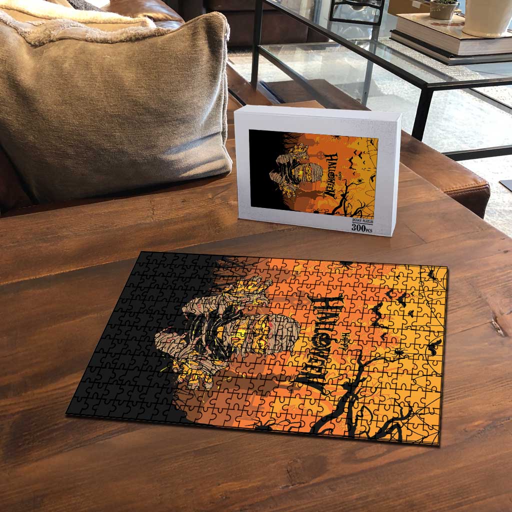 Halloween Egypt Mummy Puzzle Trick or Treat