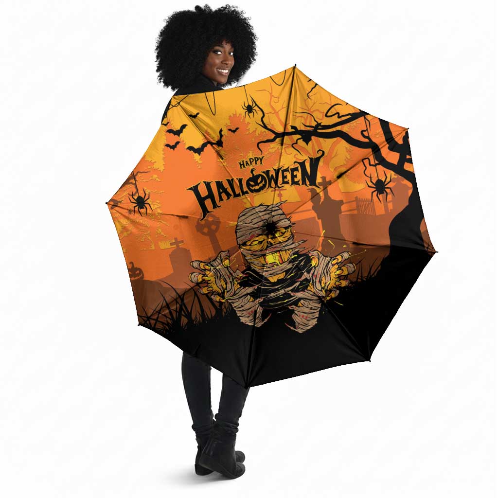 Halloween Egypt Mummy Umbrella Trick or Treat