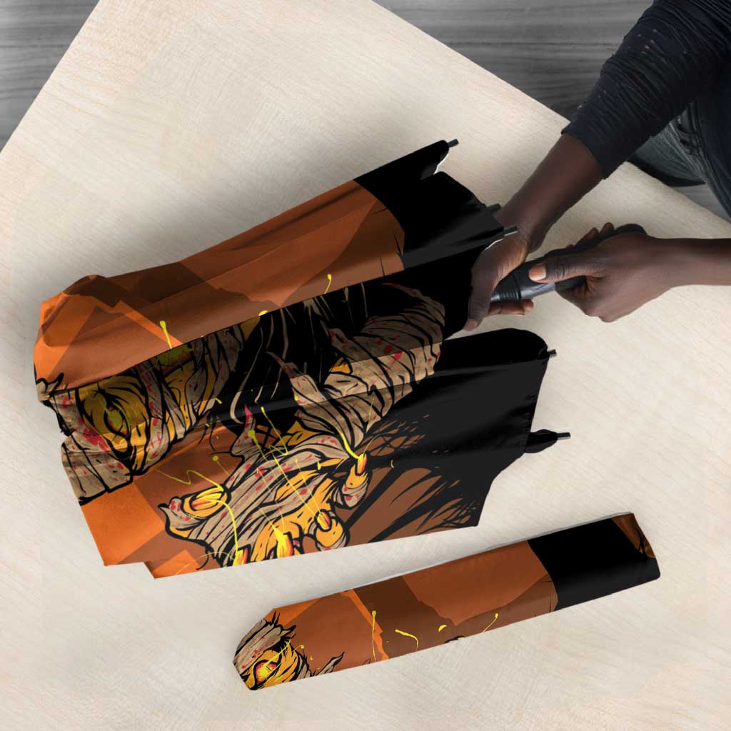 Halloween Egypt Mummy Umbrella Trick or Treat
