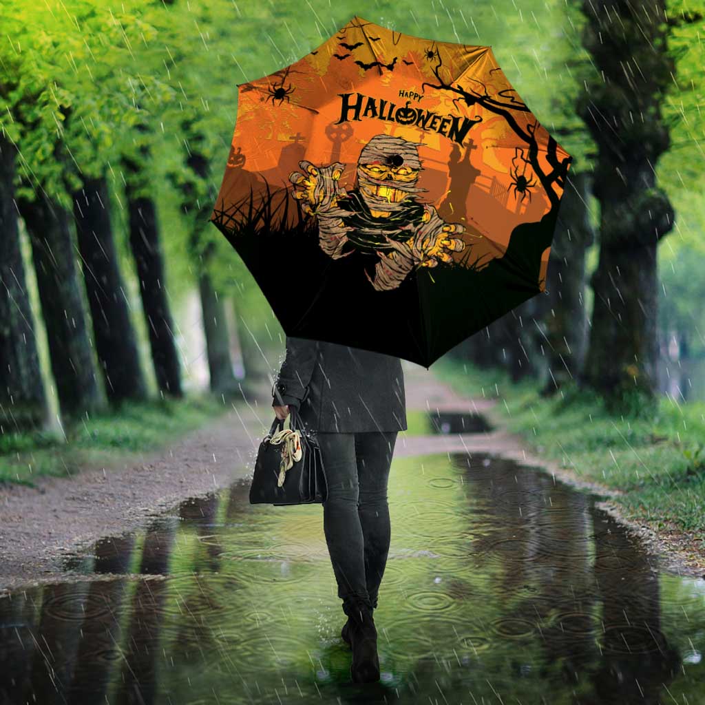 Halloween Egypt Mummy Umbrella Trick or Treat