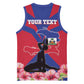 Personalised Happy Haiti Independence Day Basketball Jersey Neg Marron - African Pride