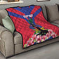 Personalised Happy Haiti Independence Day Quilt Neg Marron - African Pride