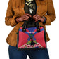 Personalised Happy Haiti Independence Day Shoulder Handbag Neg Marron - African Pride