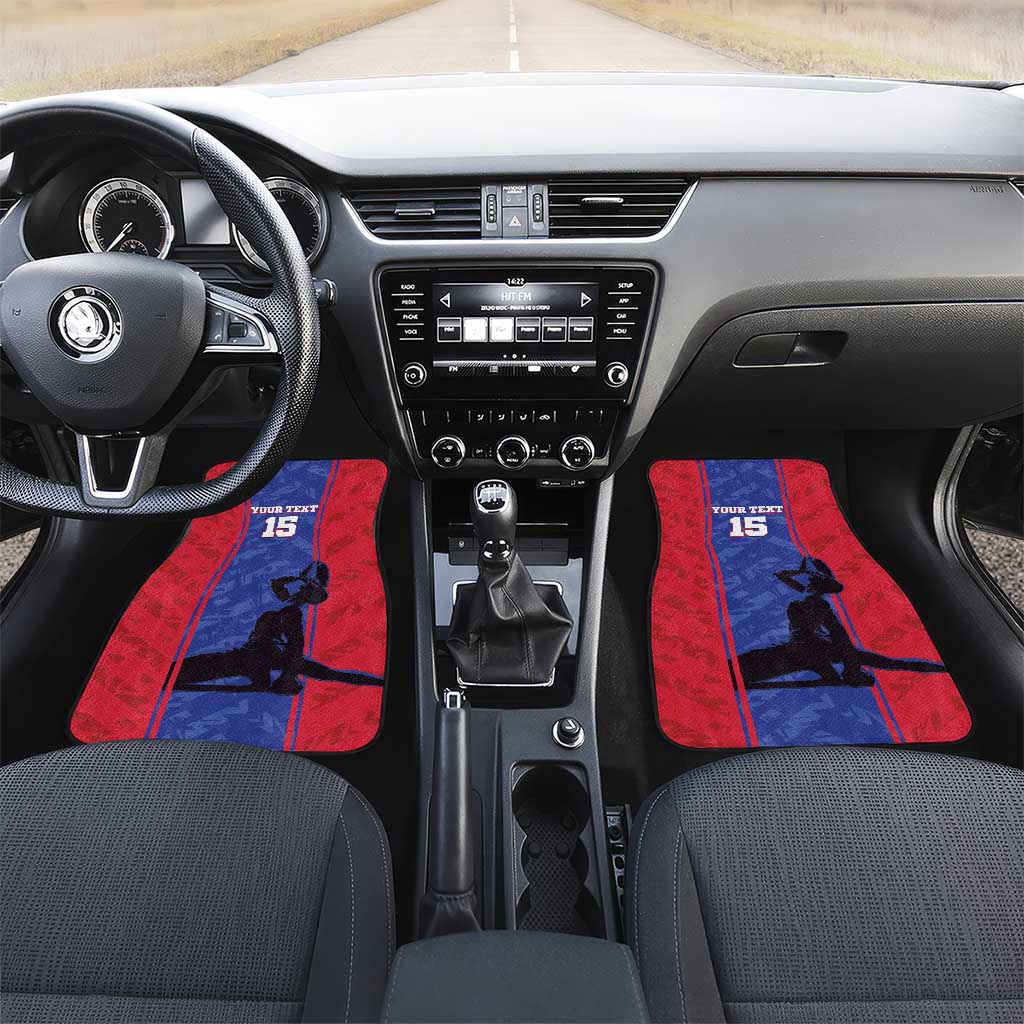 Custom Afro Haiti Football Car Mats Nou fe - Pou Ayiti - Pou Drapo a - Pou peyi a - African Pride