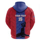 Custom Afro Haiti Football Hoodie Nou fe - Pou Ayiti - Pou Drapo a - Pou peyi a - African Pride