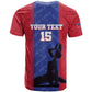 Custom Afro Haiti Football T shirt Nou fe - Pou Ayiti - Pou Drapo a - Pou peyi a - African Pride
