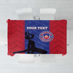 Custom Afro Haiti Football Tablecloth Nou fe - Pou Ayiti - Pou Drapo a - Pou peyi a - African Pride