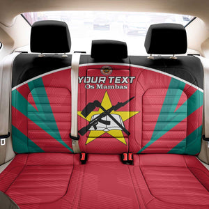 Afro Mozambique Football Custom Back Car Seat Cover Go Os Mambas