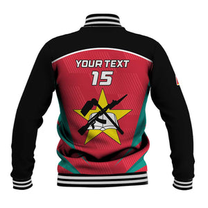 Afro Mozambique Football Custom Baseball Jacket Go Os Mambas