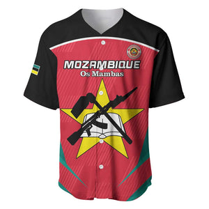 Afro Mozambique Football Custom Baseball Jersey Go Os Mambas