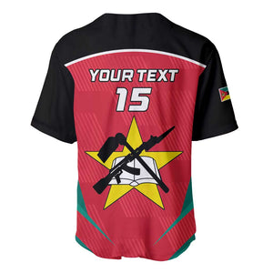 Afro Mozambique Football Custom Baseball Jersey Go Os Mambas