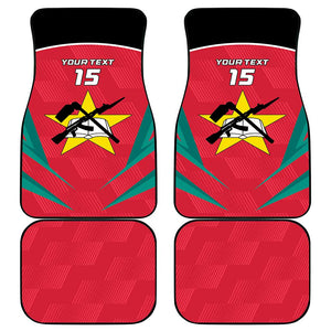 Afro Mozambique Football Custom Car Mats Go Os Mambas