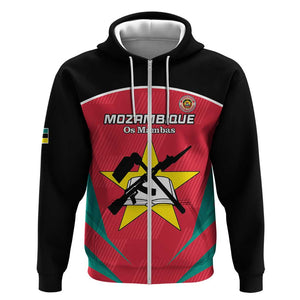 Afro Mozambique Football Custom Hoodie Go Os Mambas