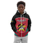 Afro Mozambique Football Custom Kid Hoodie Go Os Mambas