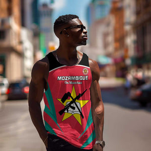 Afro Mozambique Football Custom Men Tank Top Go Os Mambas