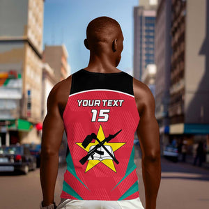 Afro Mozambique Football Custom Men Tank Top Go Os Mambas