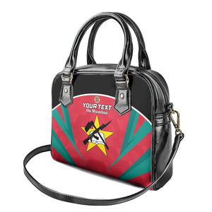 Afro Mozambique Football Custom Shoulder Handbag Go Os Mambas