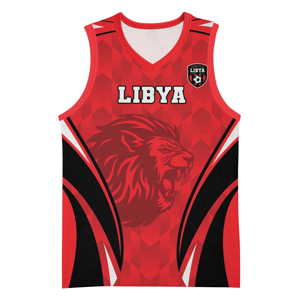 Afro Libya Football Custom Basketball Jersey Barbary Lion - Sporty Style LT15