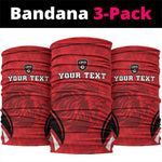 Afro Libya Football Custom Neck Gaiter Barbary Lion - Sporty Style LT15