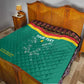Custom Cameroun Football Quilt Allez Les Lions Indomptables