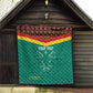 Custom Cameroun Football Quilt Allez Les Lions Indomptables