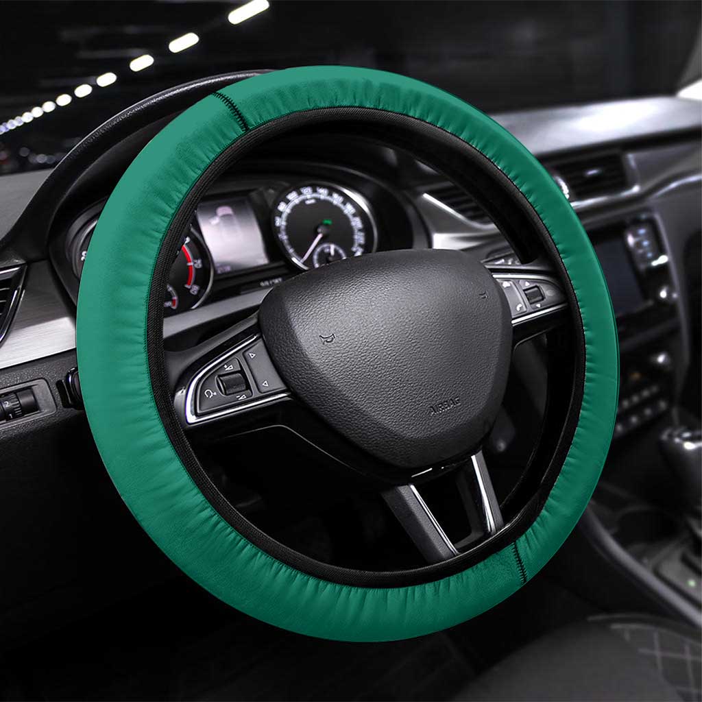 Cameroun Football Steering Wheel Cover Allez Les Lions Indomptables