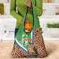 Personalised Equatorial Guinea Grocery Bag Bubo Poensis With Coat Of Arms
