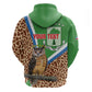 Personalised Equatorial Guinea Hoodie Bubo Poensis With Coat Of Arms