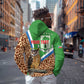 Personalised Equatorial Guinea Hoodie Bubo Poensis With Coat Of Arms