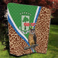 Personalised Equatorial Guinea Quilt Bubo Poensis With Coat Of Arms