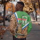 Personalised Equatorial Guinea Sweatshirt Bubo Poensis With Coat Of Arms