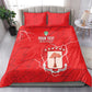 Custom Equatorial Guinea Football Bedding Set Go Champions - Red Version
