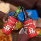 Custom Equatorial Guinea Football 4 in 1 Can Cooler Tumbler Go Champions - Red Version